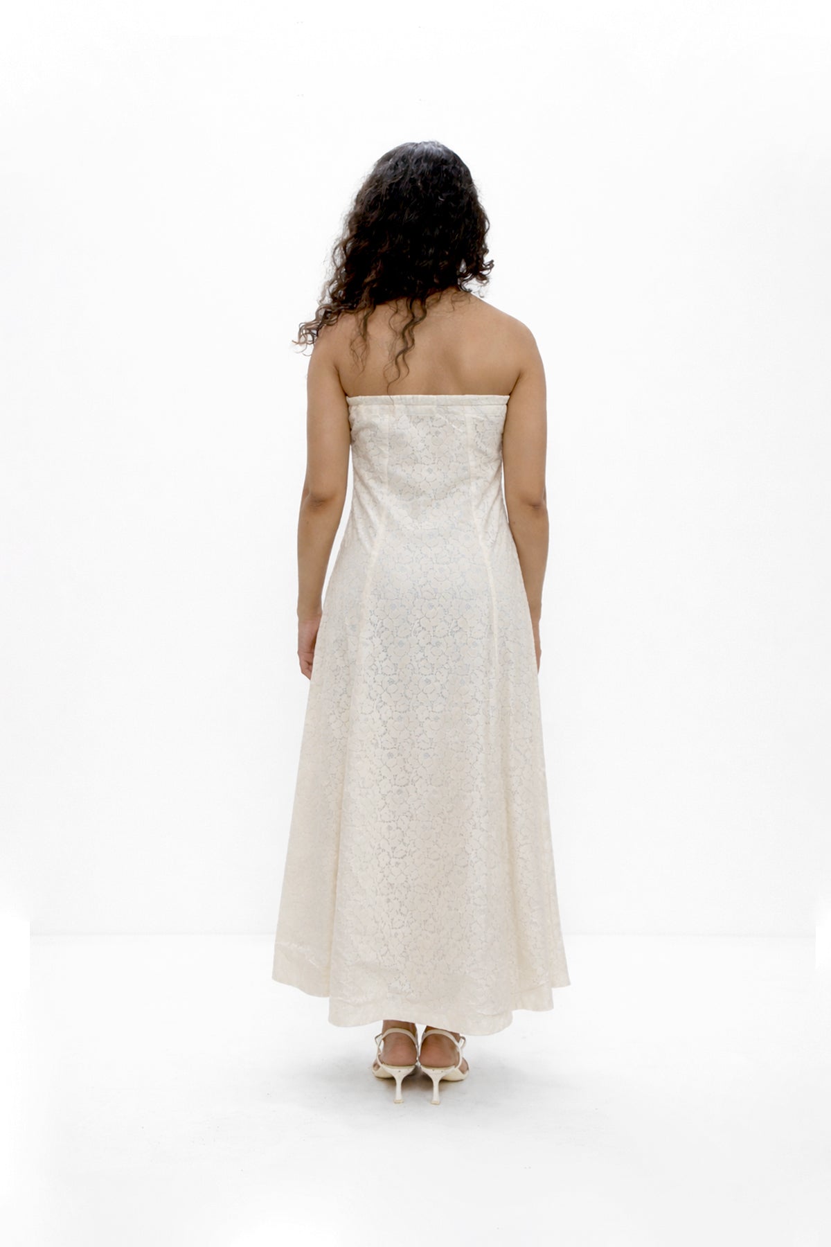 Ecru Lace Dress