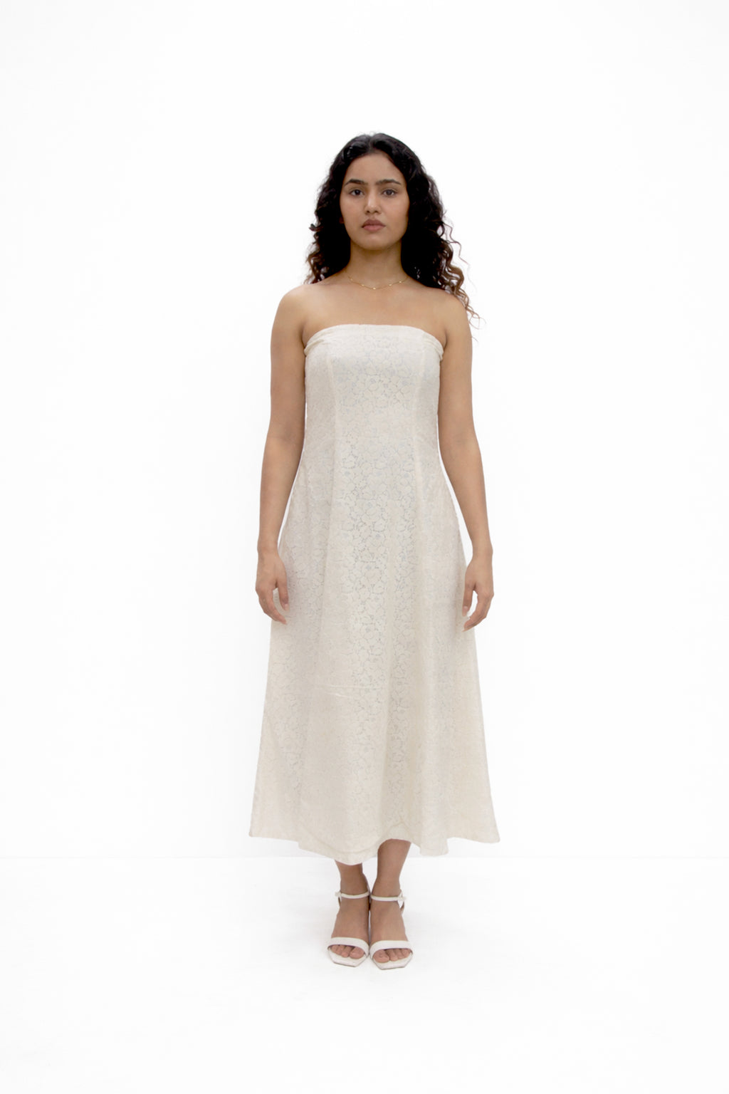 Ecru Lace Dress